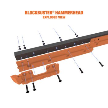 BlockBuster® HammerHead® exploded parts view