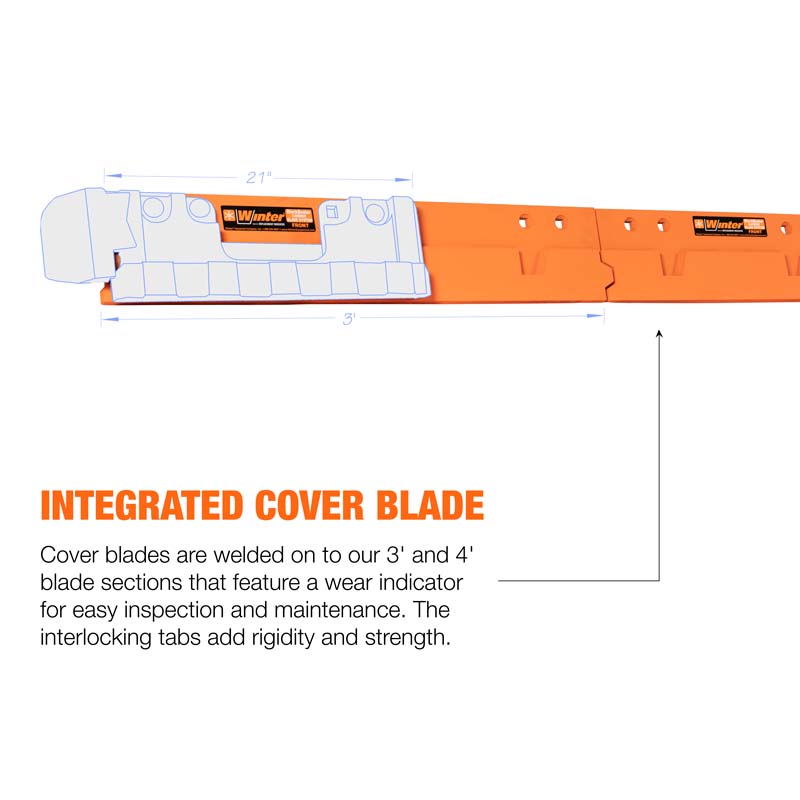 Carbide Blades, Plow Cutting Edge by Winter Equipment