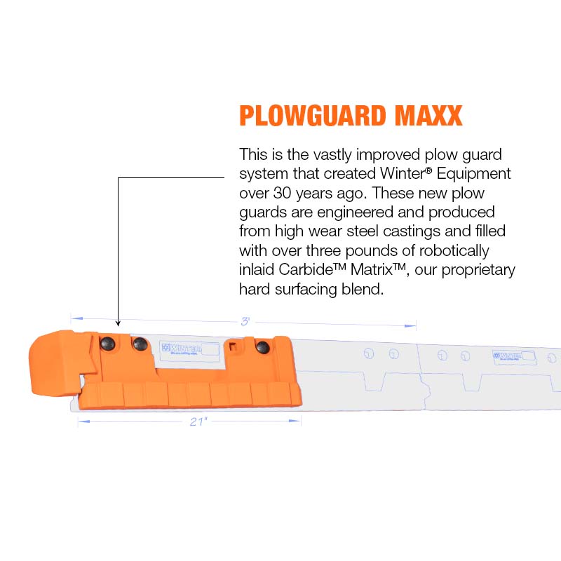 Carbide Blades, Plow Cutting Edge by Winter Equipment