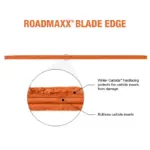 RoadMAXX Carbide Cutting Edge System blade edge