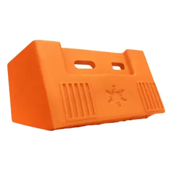 Vulcan V-Plow steel cutting edge system nose guard angled