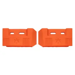 Vulcan V-Plow steel cutting edge system nose guard pair