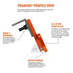 Pegasus Expandable Plow Cutting Edge System profile