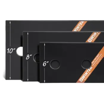 Winterflex different sizes with inch measurements