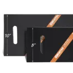 Winterflex slotted rubber blade different sizes with inch measurements