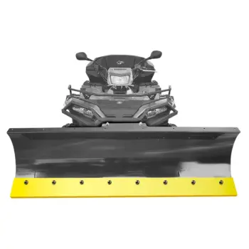 Polyurethane Blade on ATV