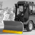 Polyurethane Blade on sidewalk plow