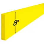Polyurethane Blade measurement - 8